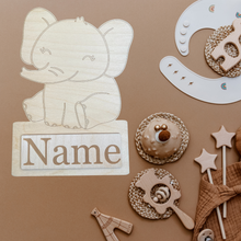 Load image into Gallery viewer, Woodland and Safari Animal Nursery Signs

