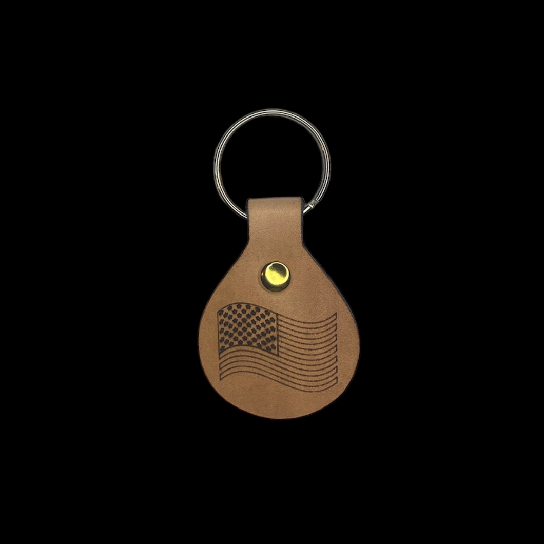 Leather keychains