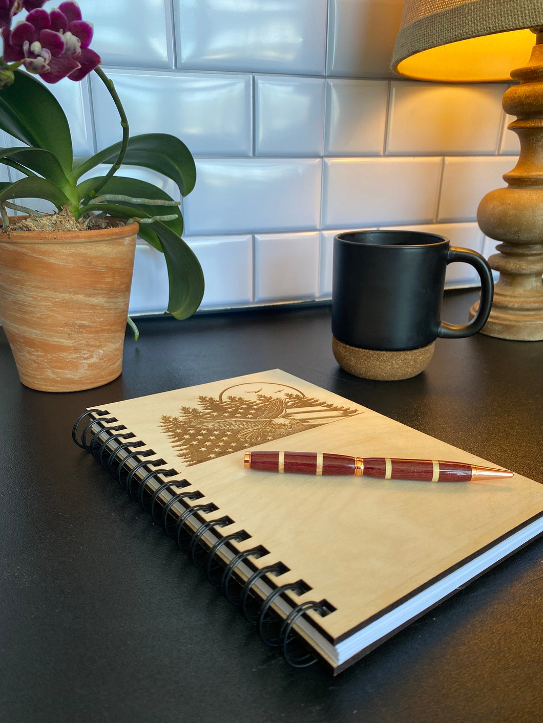Handcrafted Wooden Photo Album or Sketchbook