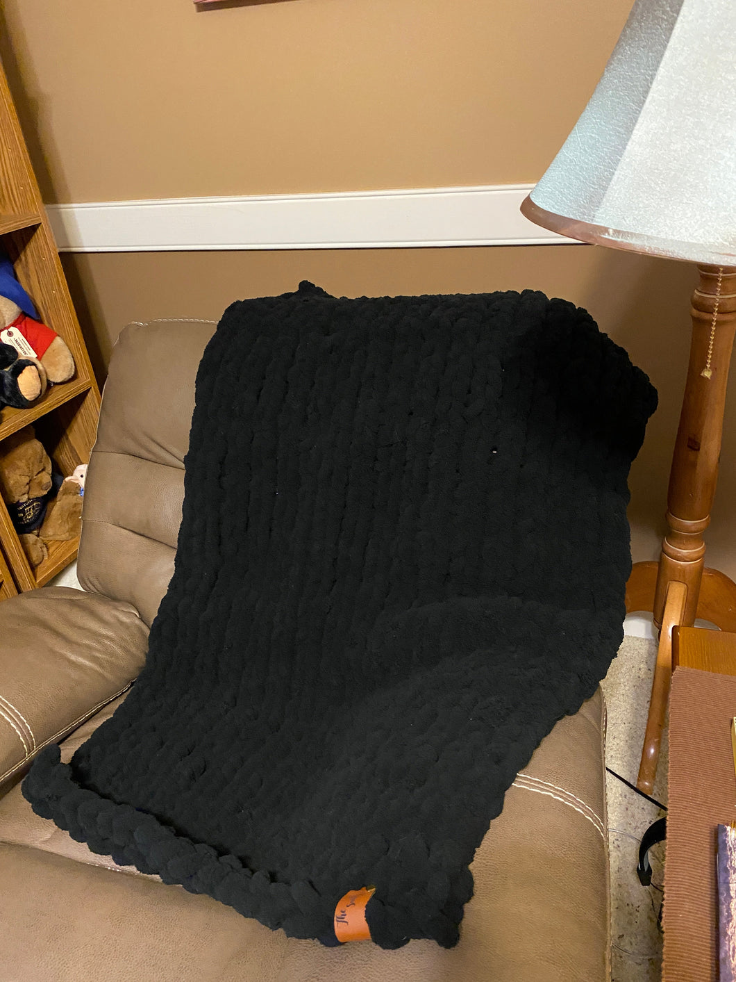 Extra Large Chunky Chenille Blanket